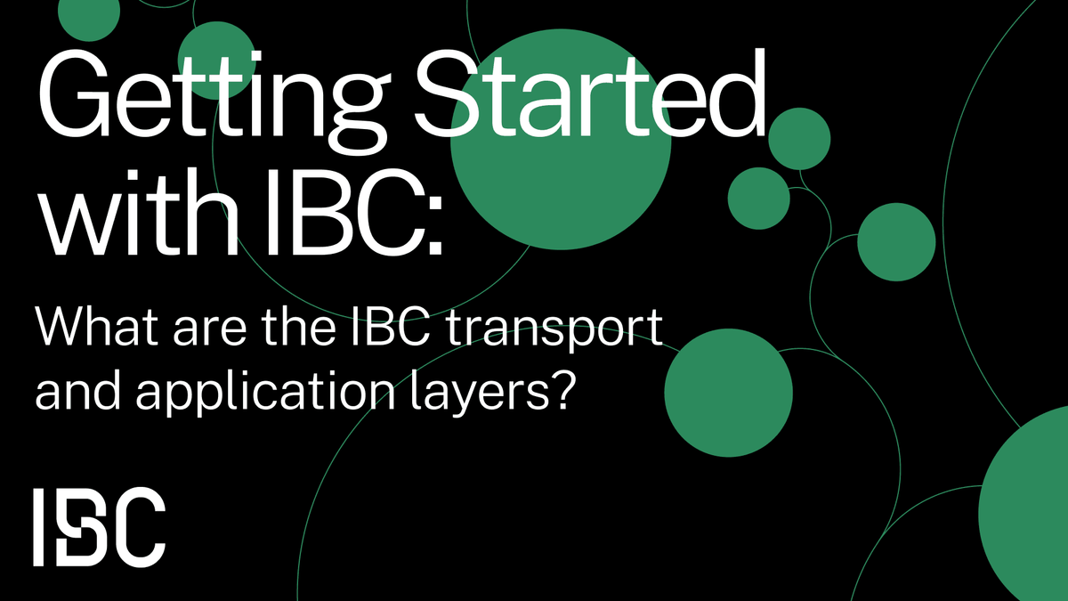 Cover for Getting Started with IBC: What are the IBC transport and application layers?